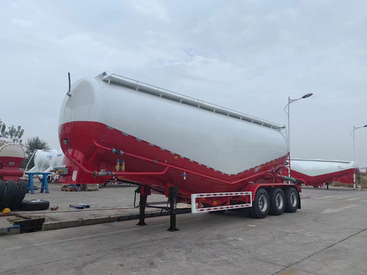 3 Axle Bulk Cement Trailer 10000 Gallons 36 Cubic Meters Fly Ash Trailer