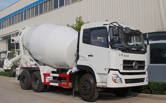 China Professional Concrete Mixer Truck Capacity 8m3 6X4 Drive Mode With LHD / RHD Steering supplier