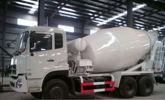 China 8-12m3 Mobile Concrete Mixer Truck , Mix Concrete Truck Capacity M3 With RHD / LHD supplier