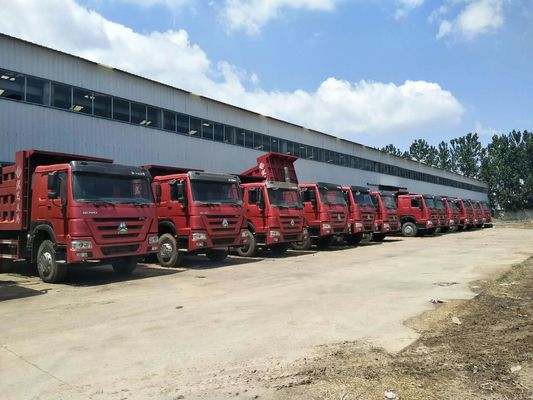 China Popular Used Dump Trucks / 6x4 Dump Truck With HOWO Engine Euro III Emission Standard supplier