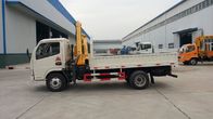 China Professional 3.2 Ton Dump Truck Mounted Crane / Lifting Equipment factory