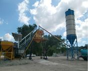 China Model HZS35 Stationary Fixed Concrete Batching Plant Electric Power With 35m3/H Capacity factory