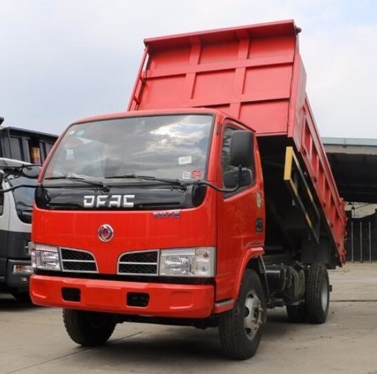 Dongfeng Light Duty Dump Truck 140hp EQ3110TL With Right Hand Drive