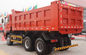 DongFeng Mining Dump Truck 6X4 Drive Model Red Color With 340HP Cummins Engine supplier