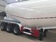 3 Axle 40m3 48T Bulk Cement Tanker Trailer For Concrete Batching Plant supplier