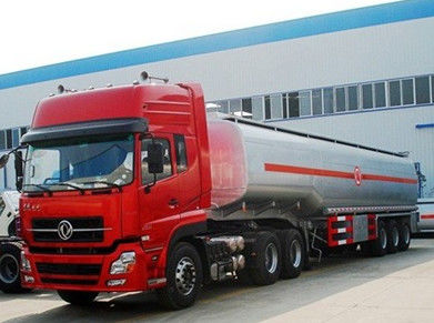 dongfeng tuel tanker semir trailer with tractor , 45m3 fuel tanker truck