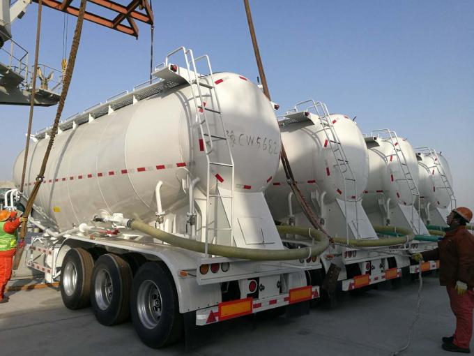 Cheap 50m³ 60 ton Bulk Cement Delivery Semi Trailer from China Dongfeng