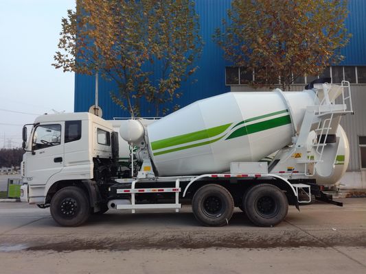 China 6x4 Heavy Duty Concrete Mixer Truck 8 - 12m3 Capacity With Cummins Engine supplier