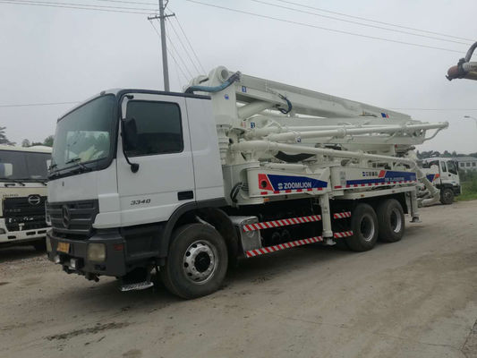China Second Hand Concrete Mixer Trucks / Concrete Pump Truck 37m  38m 47m 48m supplier
