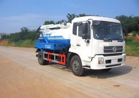 China Easy Operation Sewage Tanker Truck 10000L Large Capacity With Good Performance supplier