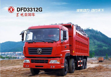 China 375 Hp Mining Dump Truck 6*4 Drive RHD LHD DFL3251A With Cummins Engine supplier