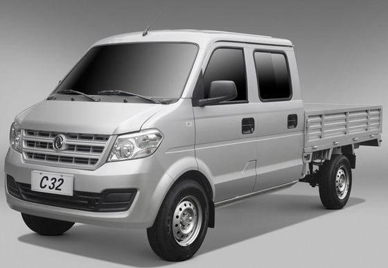 China C32 Double Cabin Mini Cargo Truck 2 Seat With Capacity 800 KG 1200cc Engine supplier