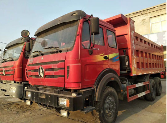 China stock beiben 2014 years dump truck , 340hp dump truck , cheap tipper truck , heavy dumper truck ,6x4 truck supplier