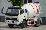 China Dongfeng Concrete Batch Truck , 4m3 Capacity Mobile Cement Mixer Trucks factory