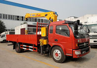 DFA1063DJ10 Mobile Crane Truck With Cummins 140 hp Matching XCMG Crane