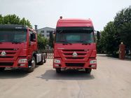 China SINOTRUCK Prime Mover Truck LHD RHD 375HP 6X4 Tractor Trailer Truck Red Color factory