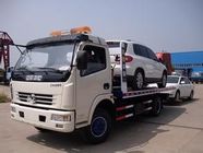 China Professional Special Purpose Trucks / Flatbed Wrecker Truck 4x2 Driving Mode factory