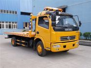 China Dongfeng Special Purpose Trucks Light Road Flatbed Wrecker Tow Truck factory