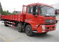 China 6x2 210hp Cargo Van Truck ISDe 210 30 Cummins Engine DC7J100TA Gearbox factory