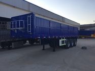 China Dongfeng 3 Axle Side Wall Semi Trailer / Cargo Semi Trailer With Capacity 50T FUWA Axle factory