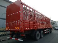 China DFL 1311 8x4 Cargo Van Truck LHD / RHD Lattice Fence Truck For Animal Transportation factory