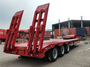 China 3 Axles FUWA Heavy Duty Semi Trailers 13000mm Length Cement Carrier Truck factory