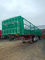 10 foot 3 Axle Fence Cargo Trailers Bulk Stake Cargo Trailers For Sale