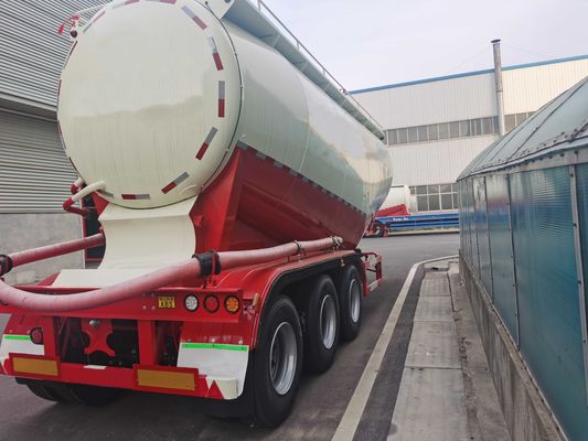 10000 Gallon Bulk Cement Semi Trailer Silo Trailer Fly Ash Transportation Vehicle