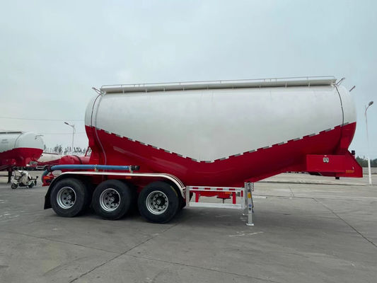 3 Axle Bulk Cement Trailer 10000 Gallons 36 Cubic Meters Fly Ash Trailer