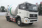 Dongfeng Concrete Mixing Transport Trucks , 6x4 10 Wheel 9 Cube Cement Mixer Truck supplier