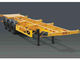 40ft 12m Tractor Trailer Truck 3 Axle Skeleton Semi Trailer For Container Transport supplier