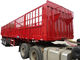 Dongfeng 3 Axle Semi Trailer , Lattice Fence Cargo Semi Trailer For Horse Transportation supplier