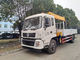 4X2 Truck Mounted Boom Crane , Trailer Mounted Crane 4700mm Wheelbase supplier