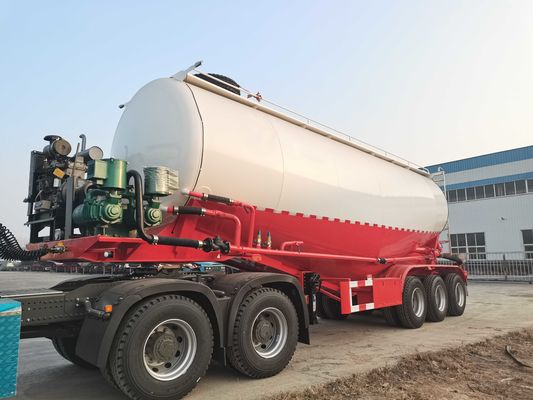 Bulk Cement Tanker Semi Trailer 10000 Gallon 40 Cbm Dry Cement Trailer