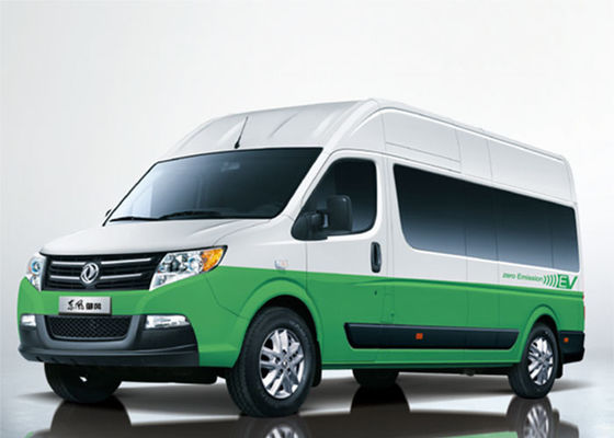 Travel Small Electric Powered Van / 15 Seats Long Wheelbase High Roof Dongfeng Mini Bus