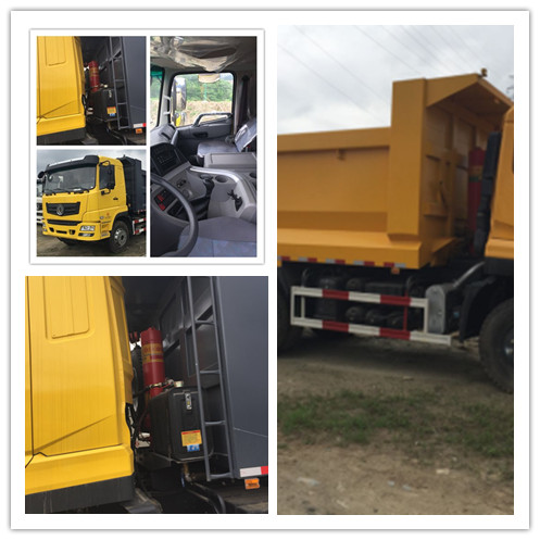 6*4 Dongfeng Dump Truck , 10 Wheel Dump Truck With Left Hand / Right Hand Drive