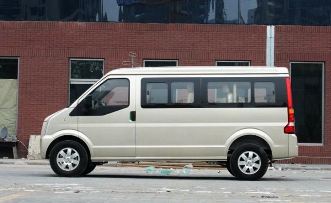 White Dongfeng Mini Electric Powered Van / Electric Cargo Vans C35-LHD With Left Hand Driving